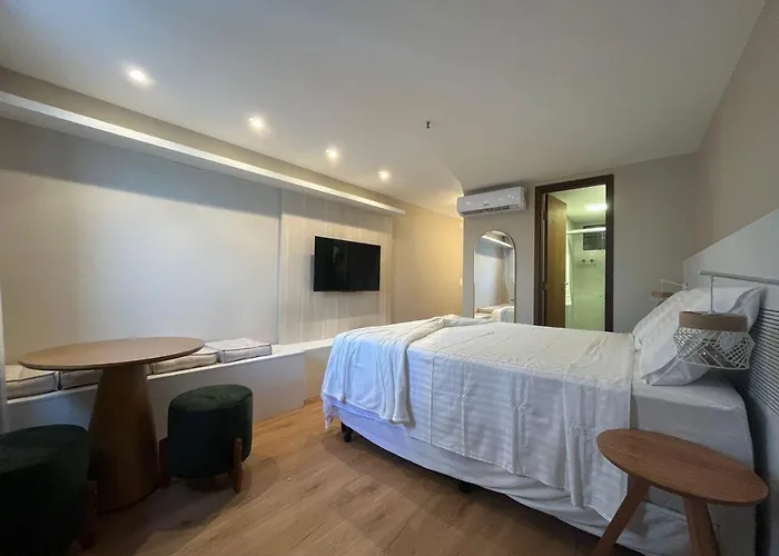 Suíte 1707 em Hotel em Ponta Negra - Vista para o mar